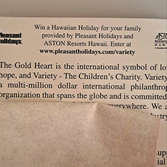 ET Pin Dreams Come From The Heart Vntg 2003 The Children's Charity New On Card - Picture 3 of 5